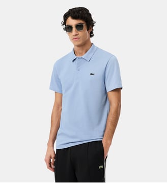 Polo regular fit en coton mélangé Lacoste