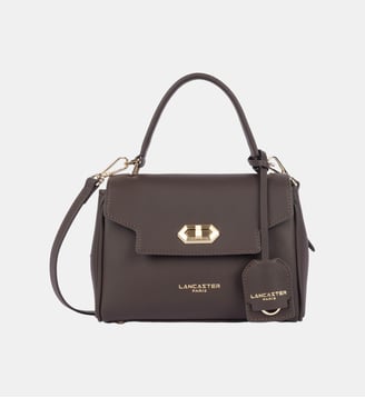 Petit sac à main Donna Grace en cuir - Lancaster - Marron foncé