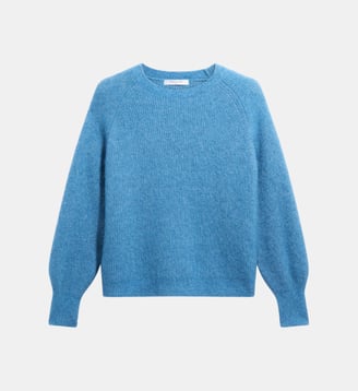 Pull épais en laine et mohair - RIYA - Gerard Darel - Pervenche