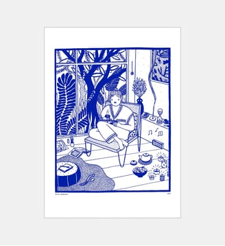 Poster   MY OWN GARDEN - Elise Esposito - Poster & Frame - Multicolore