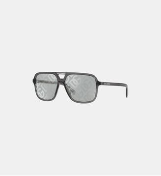 Lunettes de soleil Carré DG4354 - Dolce & Gabbana - Gris