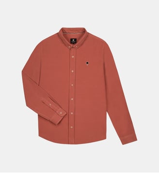 Chemise coton IVOY - Faguo - Rose