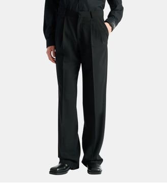 Pantalon en laine - Balmain - Noir