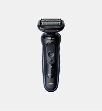 Rasoir électrique Series 5 52-B7200cc Clean&Charge - Braun - Noir
