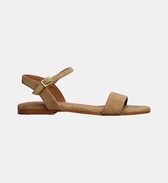 Sandales plates Wagram - Jonak - Beige foncé