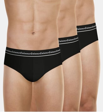 Slips, lot de 3, BUSINESS - Eminence - Noir