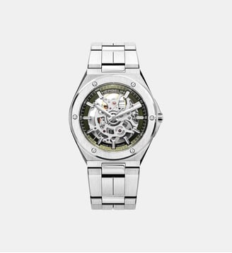 Montre automatique Cap camarat Kaki, Argenté 1645BSQ116 - Herbelin - Argenté