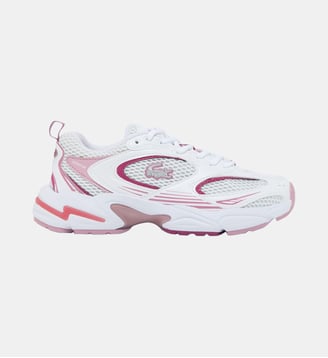 Sneakers Storm 96 2K femme - Lacoste - Blanc et violet clair
