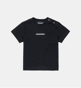 T-shirt col ras du cou avec logo Dsquared2