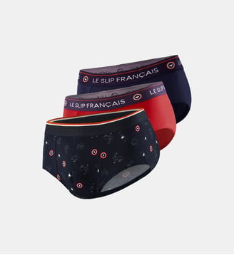 Lot de 3 slips en coton Le Slip Francais