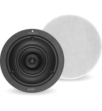Enceinte encastrable SECRET  ICT4 - Triangle - Noir