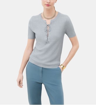 Pull mvanessa - Caroll - Bleu pastel