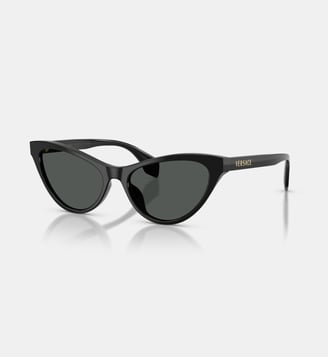 Lunettes de soleil Œil de chat VE4522U - Versace - Noir