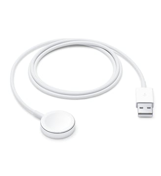 Chargeur induction pour Apple Watch 1M USB-A - Apple - Blanc