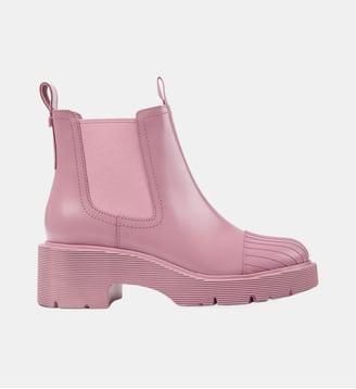Bottines Milah cuir - Camper - Rose moyen