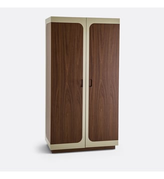 Armoire 2 portes - La Redoute Interieurs - Noyer