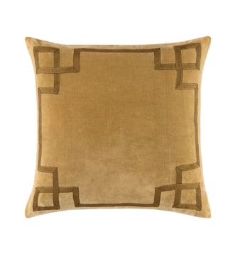 Housse de coussin en velours Desforges