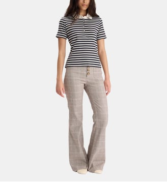Polo Bryan - Ines de la Fressange Paris - Beige et bleu