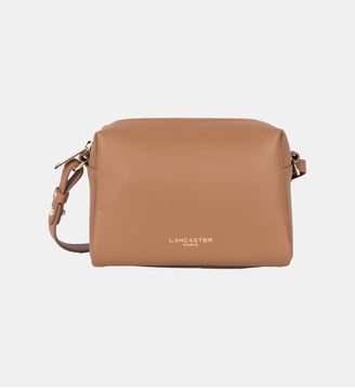 Sac trotteur Donna Cube en cuir - Lancaster - Moka