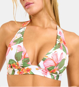 Haut de maillot push up Maho - Banana Moon - Blanc