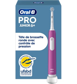 Brosse à dents électrique Pro 1 Junior Violette Oral B