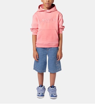 Bermuda en jean - Lanvin Kids - Double stone