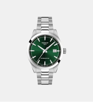 Montre automatique Gentleman Vert T1658071109100 - Tissot - Argenté