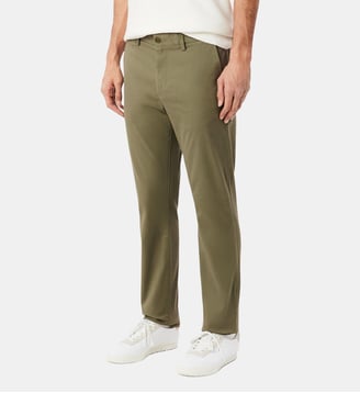 Chino twill stretch slim fit - Lacoste - Vert khaki