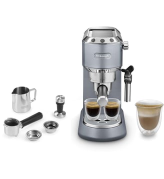 Machine à expresso Dedica Arte EC785.AE bleu + kit barista - DeLonghi - Bleu