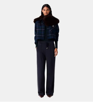 Pantalon en jersey - Maje - Marine