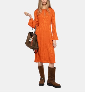 Robe Randon 100% Soie - Zadig&Voltaire - Orange tangerine