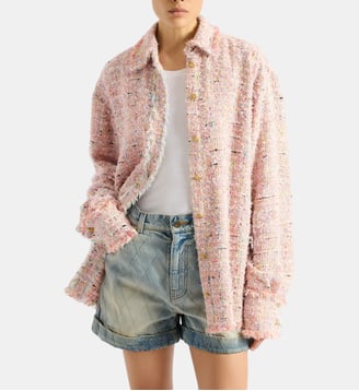 Surchemise en tweed Balmain