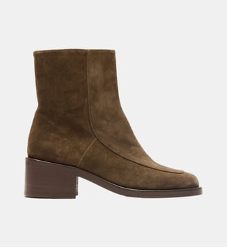 Bottines à talons Callie - Odaje - Kaki