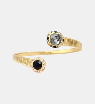 Bracelet toi & moi   - Traviata - Satellite - Noir quartz