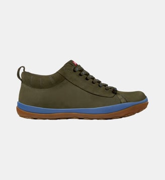 Baskets Peu Pista GM cuir - Camper - Vert printemps