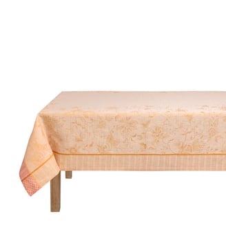 Nappe Été indien - Le Jacquard Francais - Abricot