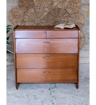 Buffet en bois Gustave N°1645- Produit chiné - Debongout - Argenté