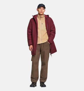Parka matelassée imperméable coupe régulière Rainpack Warm 90 - Aigle - Bordeaux