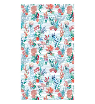 Fouta pur coton - Garnier Thiebaut - Corail