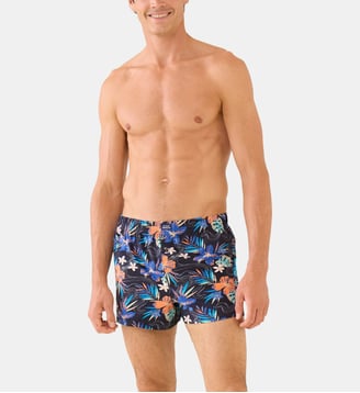 Caleçon à motif léopard en jersey de coton Le Slip Francais