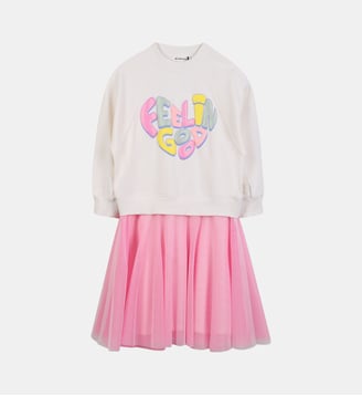 Robe bi-matière - Billieblush - Rice