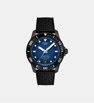Montre automatique Seastar Bleu T1208073704100 - Tissot - Noir