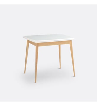 Table à manger, extensible, 2 à 6 personnes - La Redoute Interieurs - Blanc