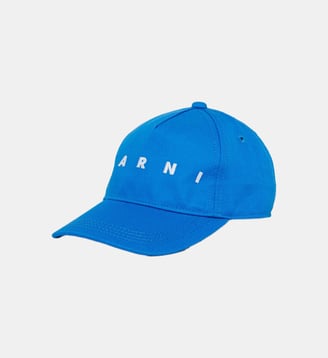 Casquette de baseball avec logo - Marni - Bluette légère