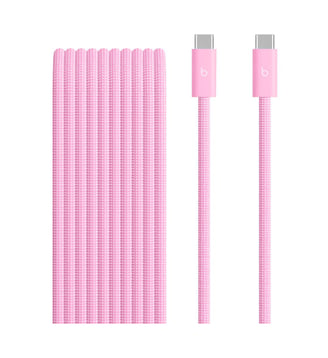 Câble USB C 240W USB-C vers USB-C 3m tisse rose neon - Beats - Standard