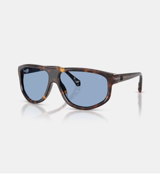 Lunettes de soleil Carré ME6033U ICEBORNE - Moncler - Havana brillant