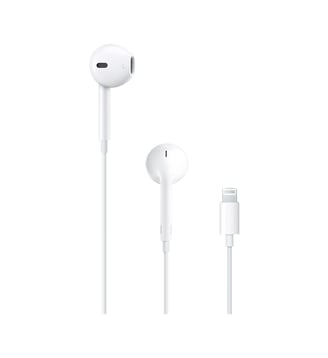 Ecouteurs EarPods avec connecteur Lightning - Apple - Blanc