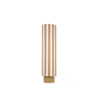 Lampadaire Vienna Stripes - Naturel - 28x28x106cm - Leitmotiv - Naturel