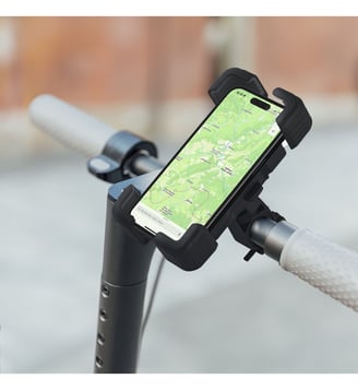 Support smartphone smartphone renforcé-verrouillage auto - TNB - Noir