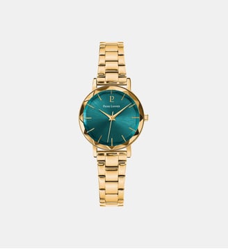 Montre Multiples Vert 012P562 - Pierre Lannier - Doré rosé